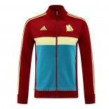 Chaqueta del Roma 2024-2025 Rojo Azul