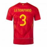 Camiseta Espana Jugador Le Normand 1ª 2024
