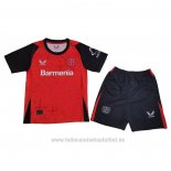 Camiseta Bayer Leverkusen 1ª Nino 2024-2025