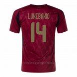 Camiseta Belgica Jugador Lukebakio 1ª 2024