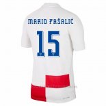 Camiseta Croacia Jugador Mario Pasalic 1ª 2024