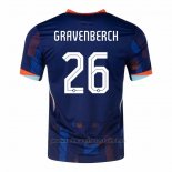 Camiseta Paises Bajos Jugador Gravenberch 2ª 2024-2025
