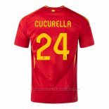 Camiseta Espana Jugador Cucurella 1ª 2024