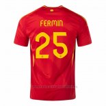 Camiseta Espana Jugador Fermin 1ª 2024