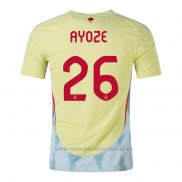 Camiseta Espana Jugador Ayoze 2ª 2024