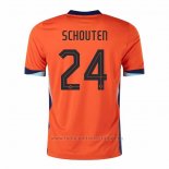 Camiseta Paises Bajos Jugador Schouten 1ª 2024-2025