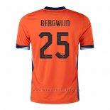 Camiseta Paises Bajos Jugador Bergwijn 1ª 2024-2025