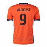 Camiseta Paises Bajos Jugador Weghorst 1ª 2024-2025