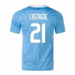 Camiseta Belgica Jugador Castagne 2ª 2024