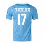 Camiseta Belgica Jugador De Ketelaere 2ª 2024
