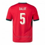 Camiseta Portugal Jugador Dalot 1ª 2024