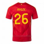 Camiseta Espana Jugador Ayoze 1ª 2024
