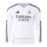 Camiseta Real Madrid 1ª Manga Larga 2024-2025