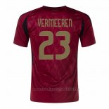 Camiseta Belgica Jugador Vermeeren 1ª 2024