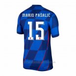Camiseta Croacia Jugador Mario Pasalic 2ª 2024