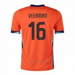 Camiseta Paises Bajos Jugador Veerman 1ª 2024-2025