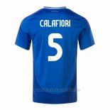Camiseta Italia Jugador Calafiori 1ª 2024-2025