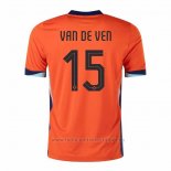 Camiseta Paises Bajos Jugador Van de Ven 1ª 2024-2025