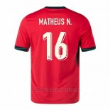 Camiseta Portugal Jugador Matheus N. 1ª 2024